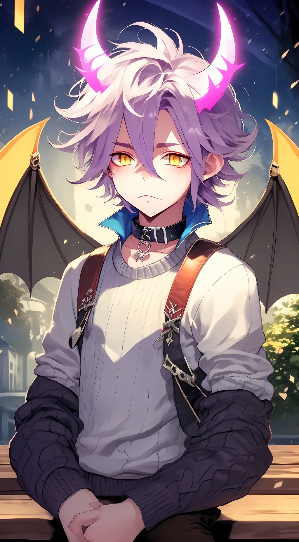 ai character: Grendel  background