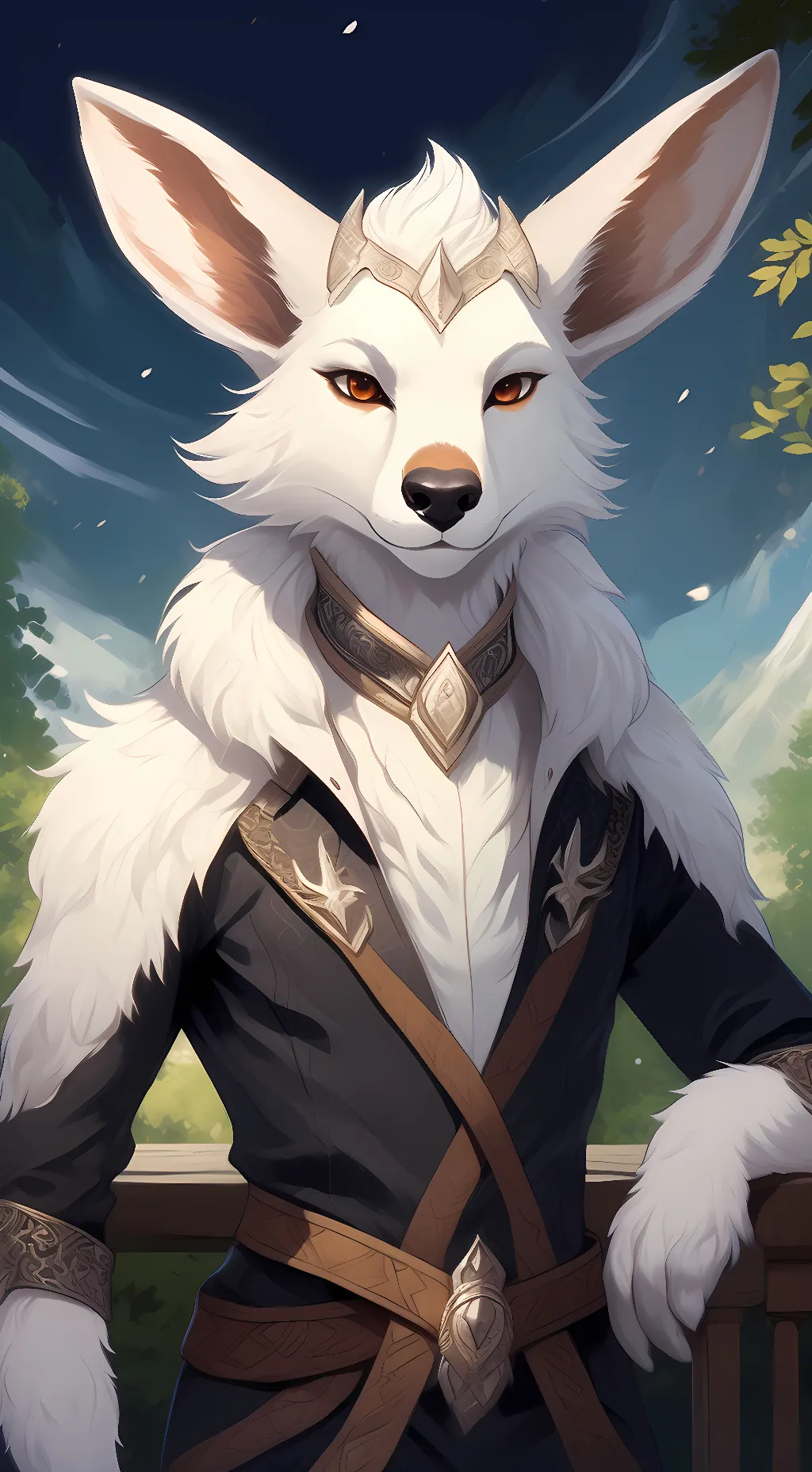 ai character: boykisser background
