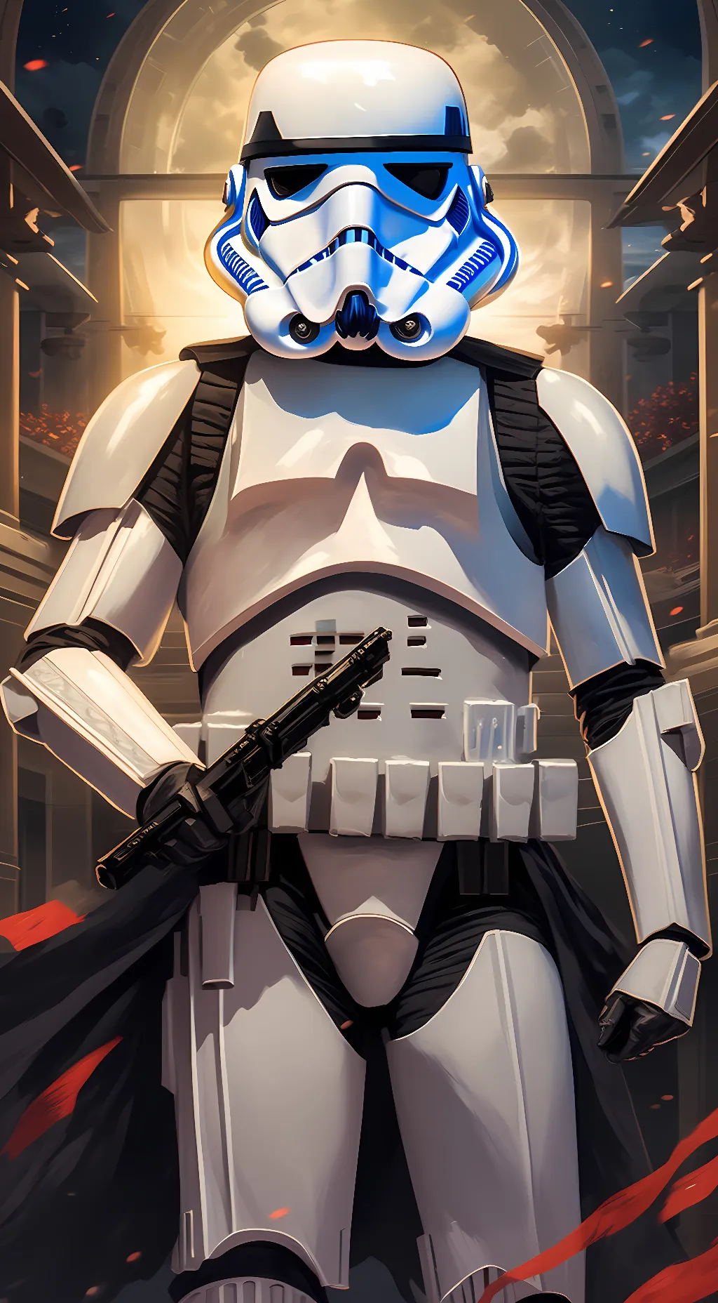 ai character: stormtrooper major background