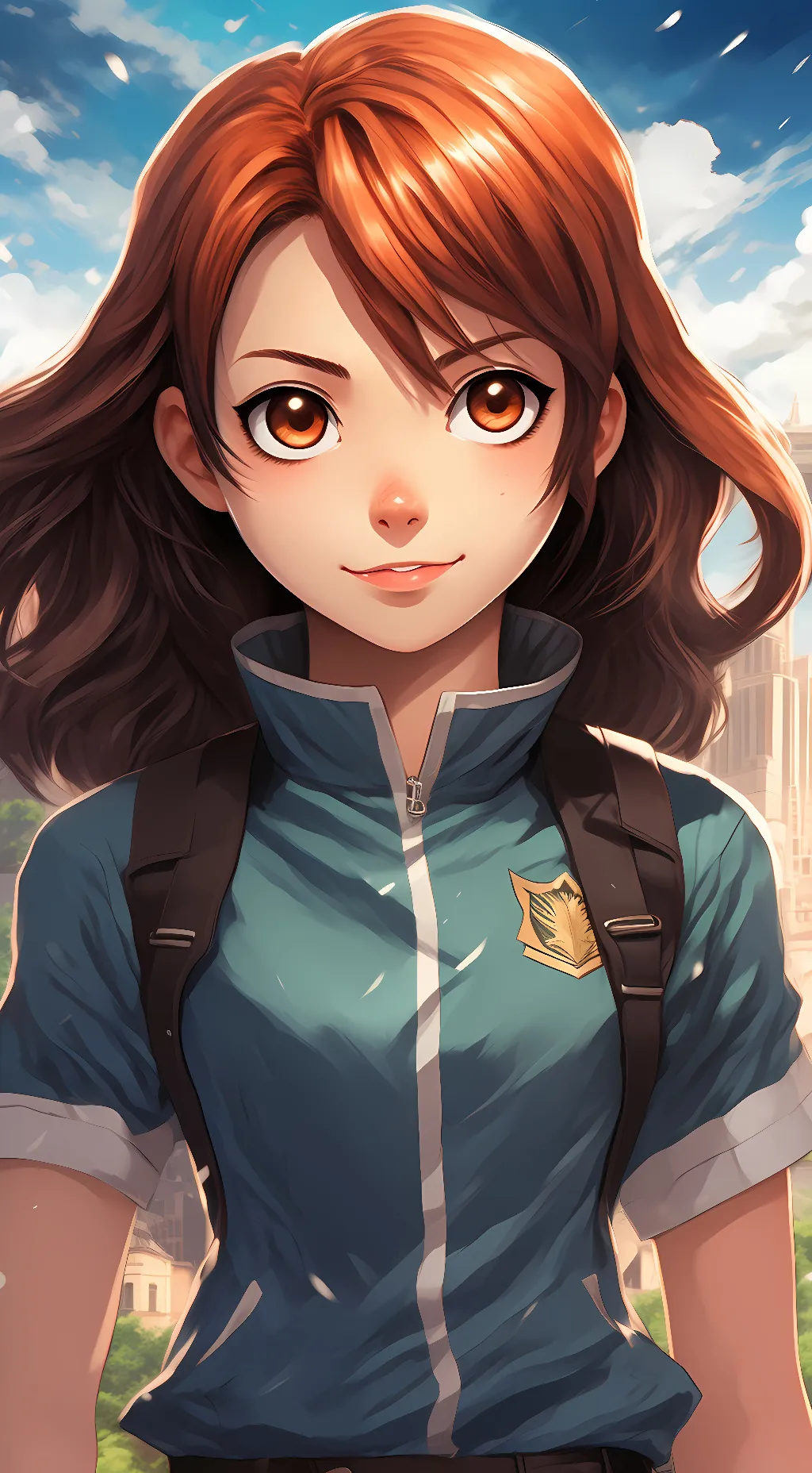 ai character: momo background