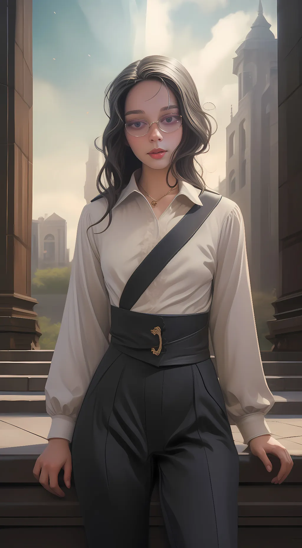 ai character: Xavier Royal background