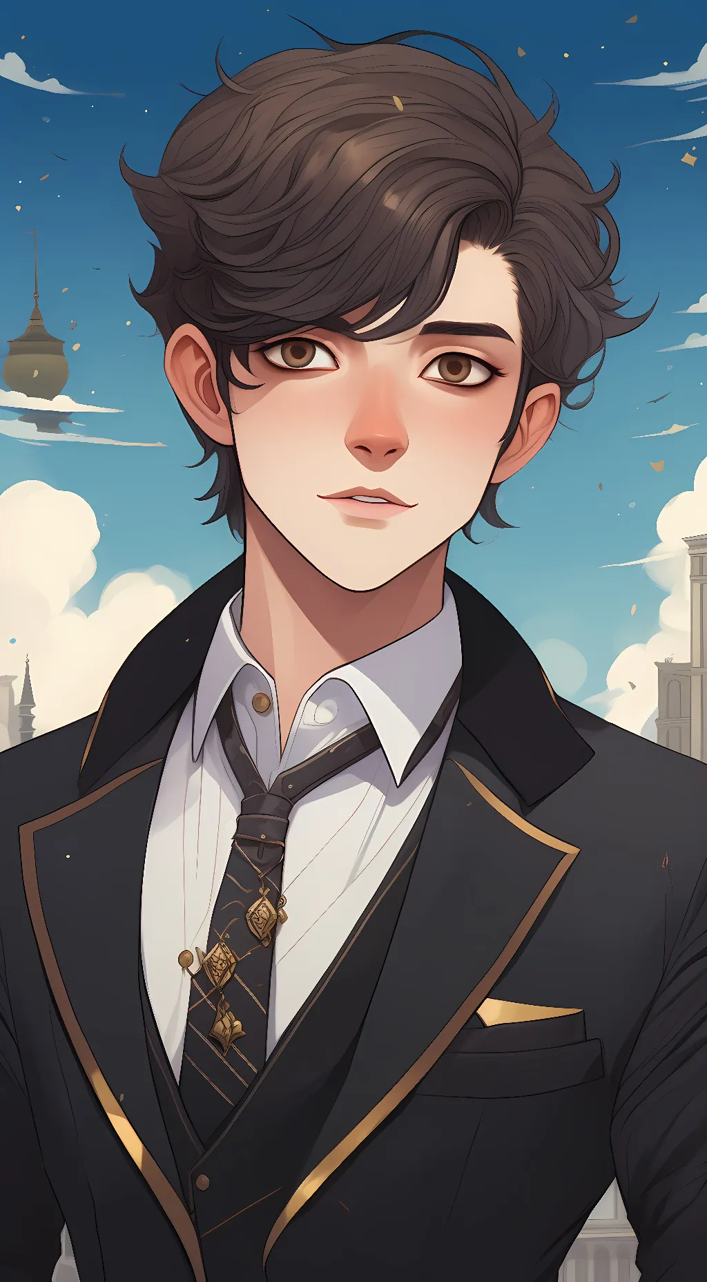 ai character: Chance Keck background