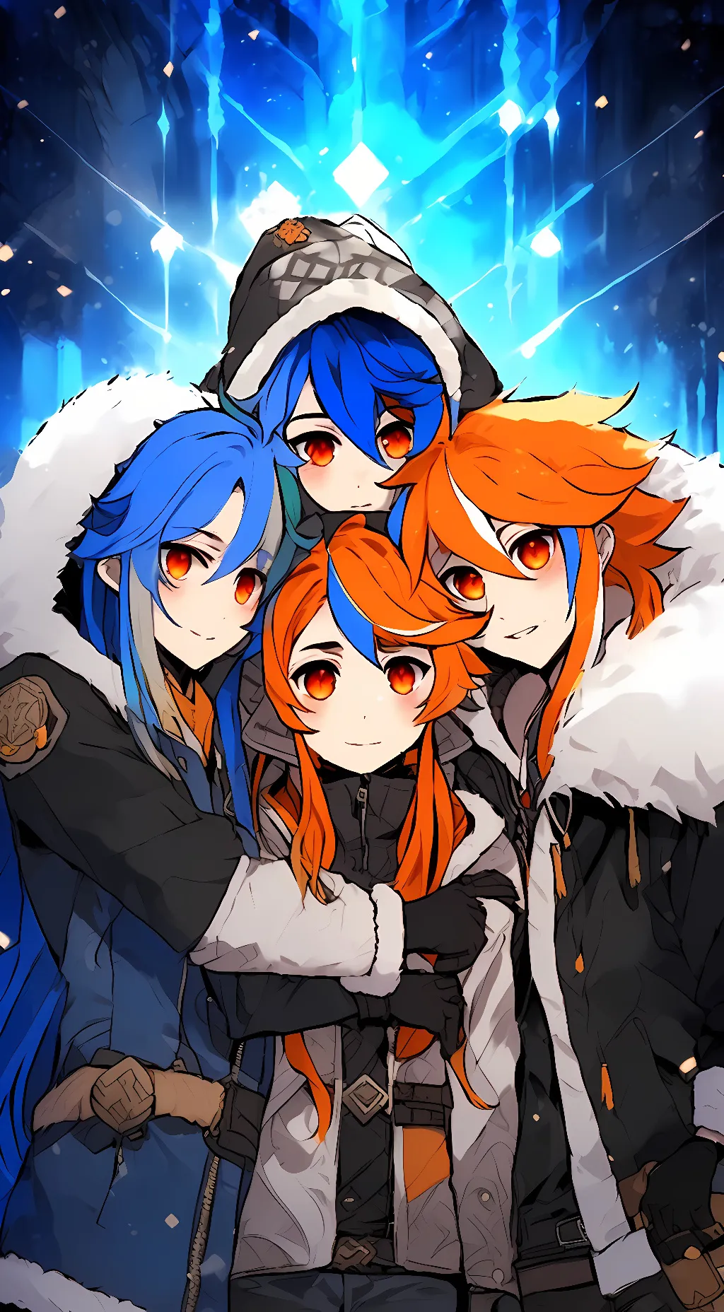 ai character: Elijah,Luci,Alexa, background