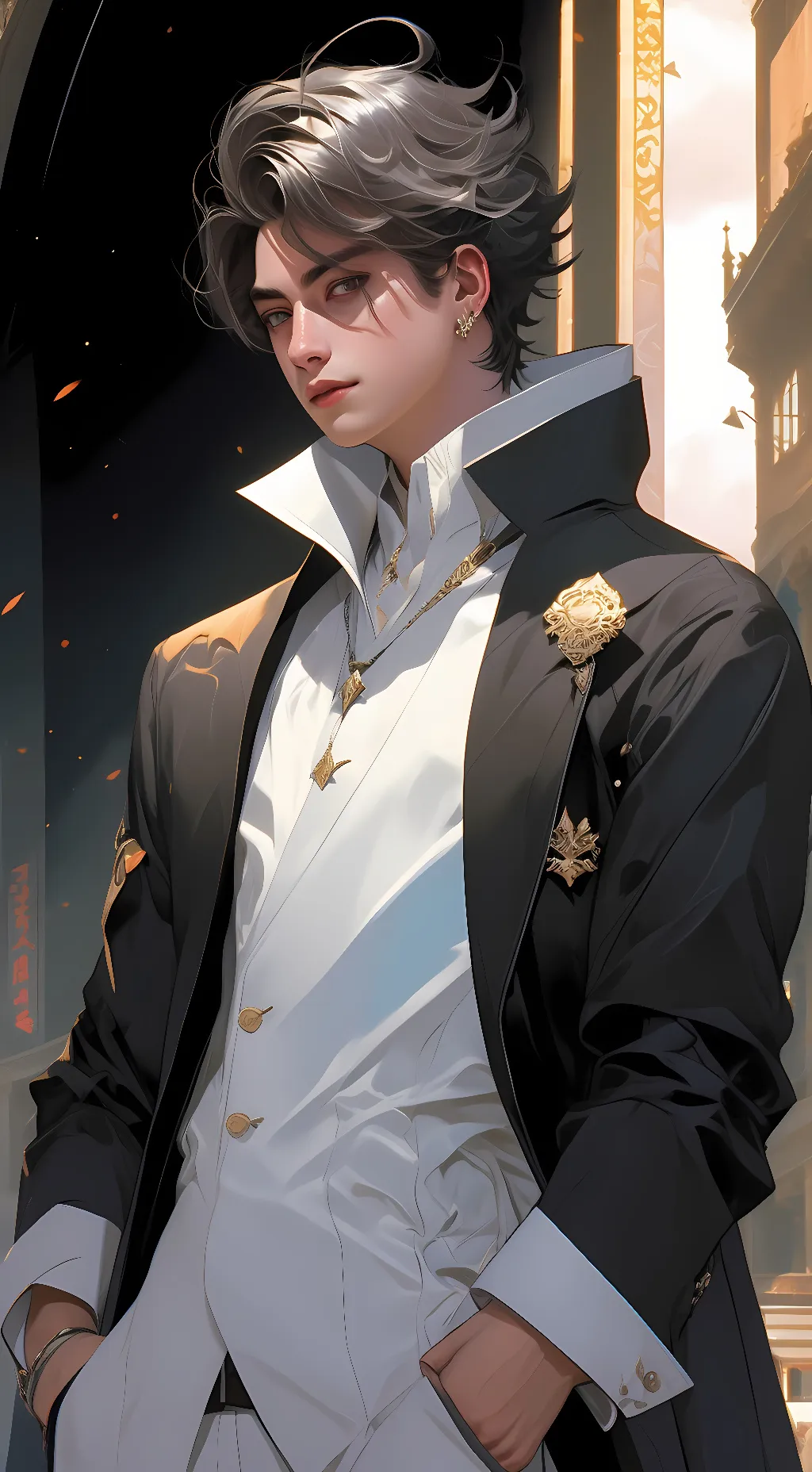 ai character: Landon background