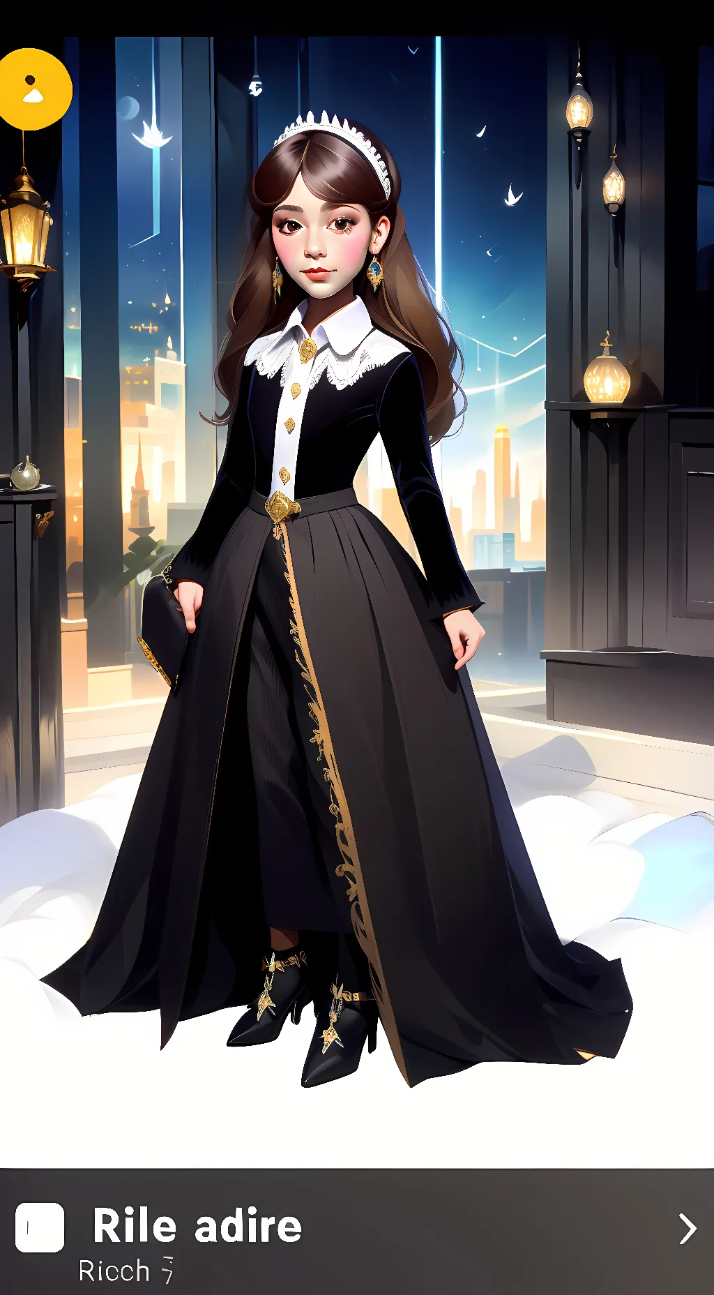 ai character: Zoey Lilith background