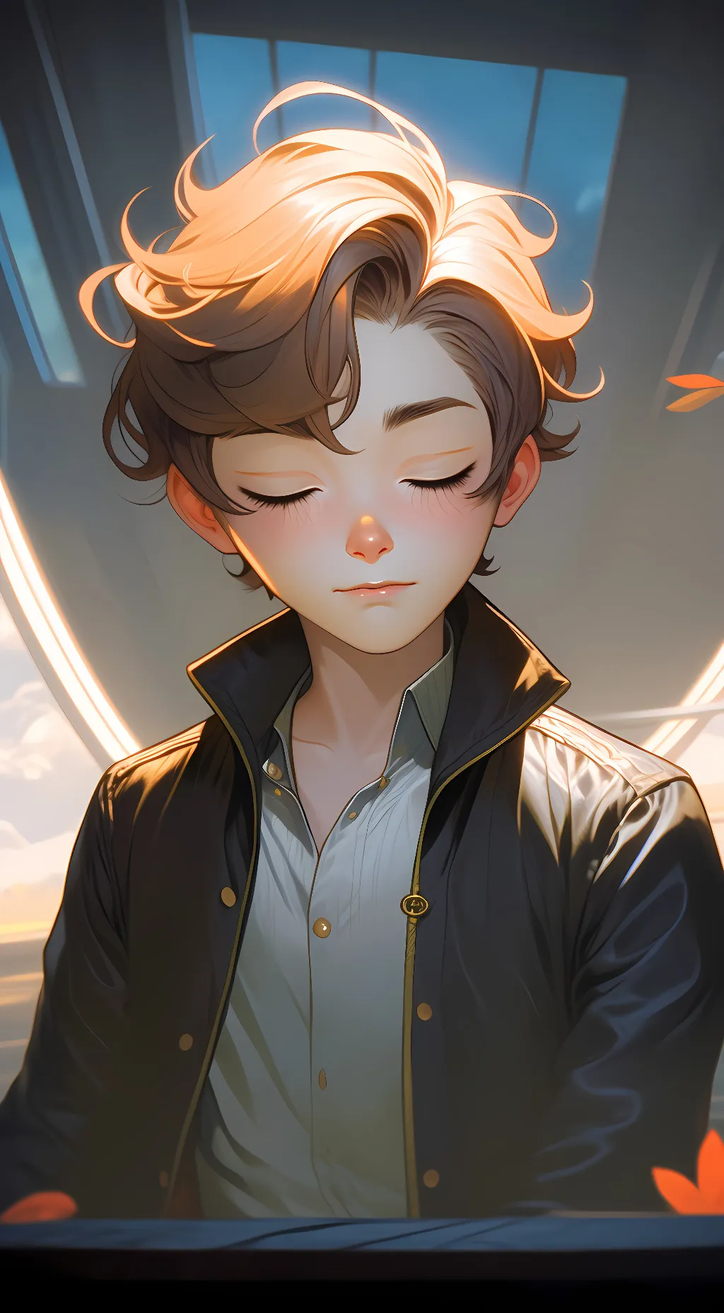 ai character: Tiger background