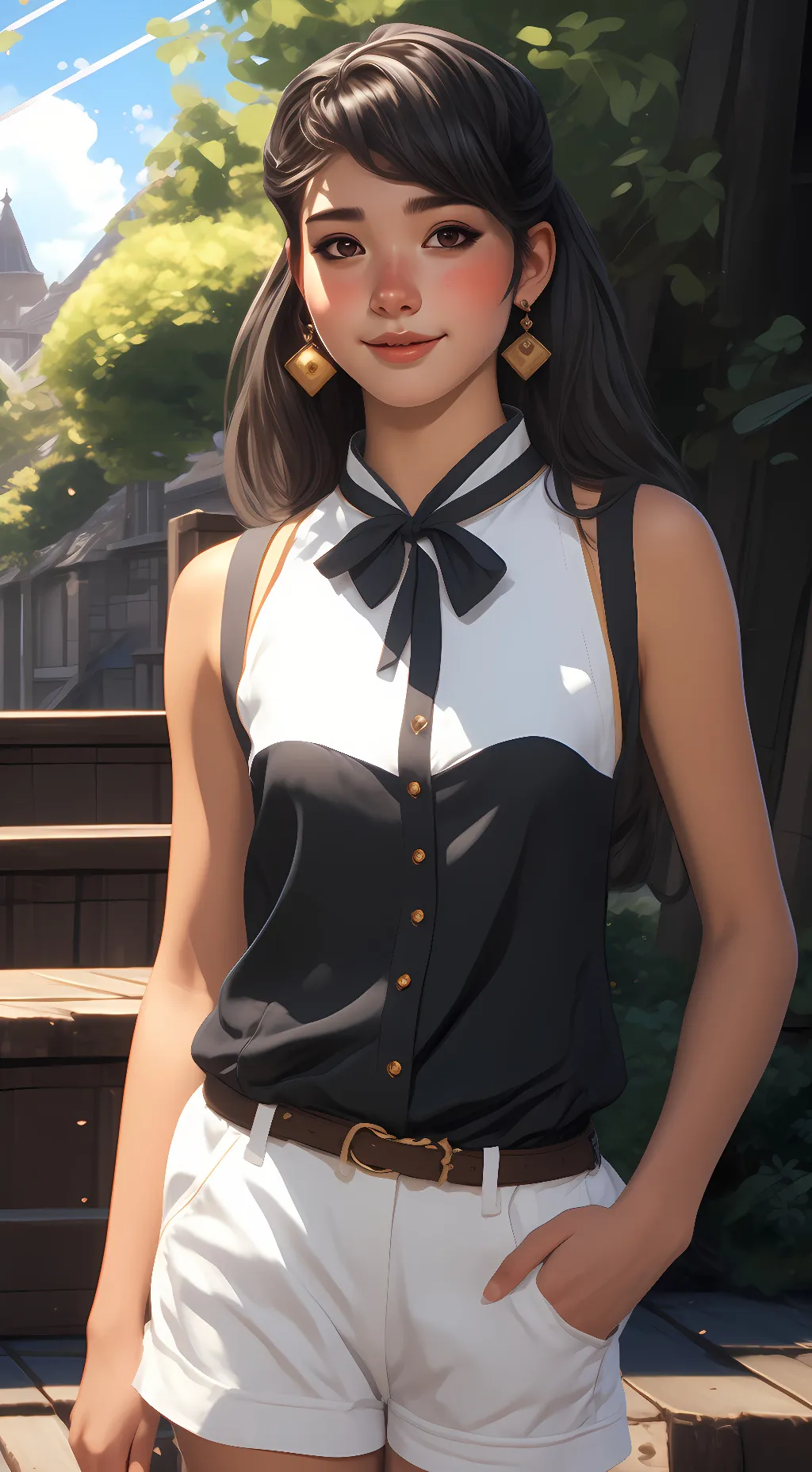 ai character: Michael  background