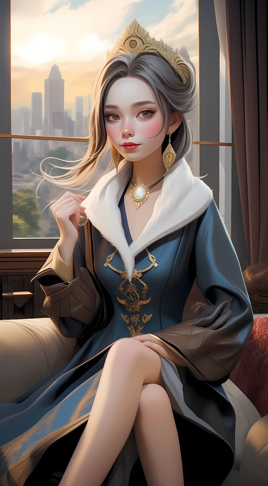 ai character: Princess Hanna background