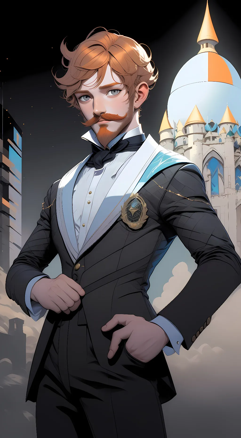 ai character: Ed Sheeran  background