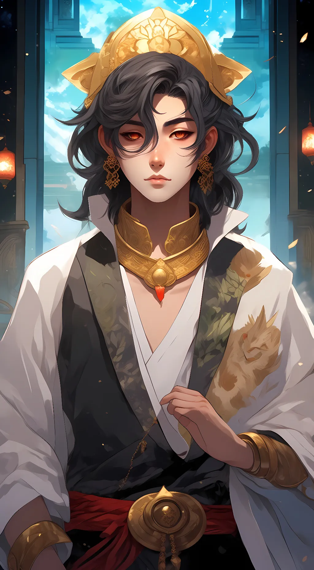 ai character: Stray Gods background