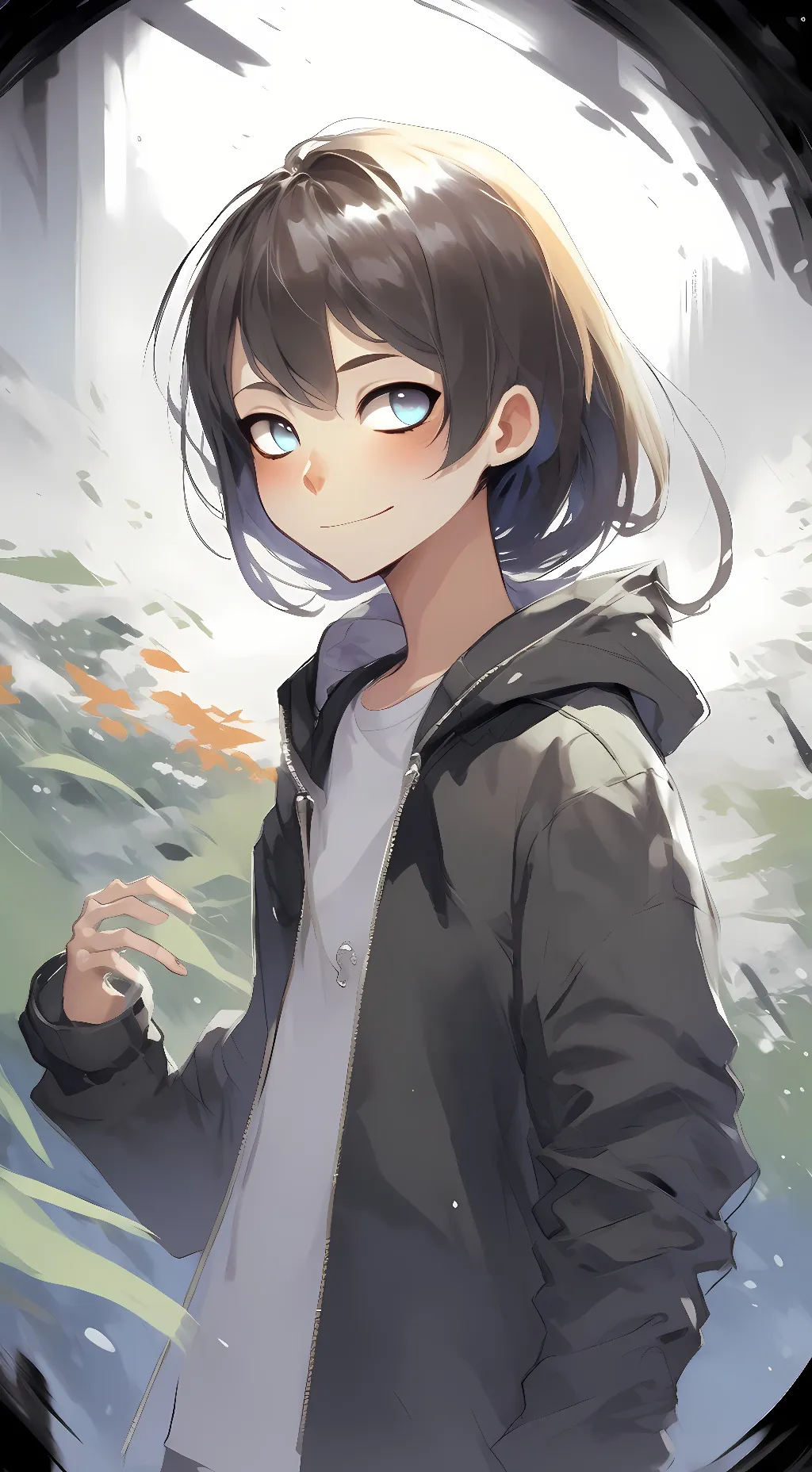 ai character: Sans aus background