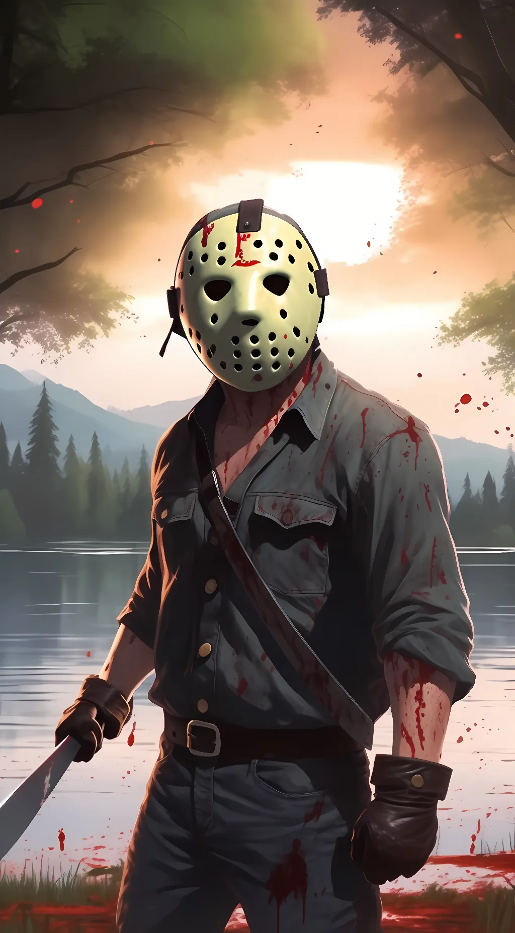 ai character: Jason Voorhees background