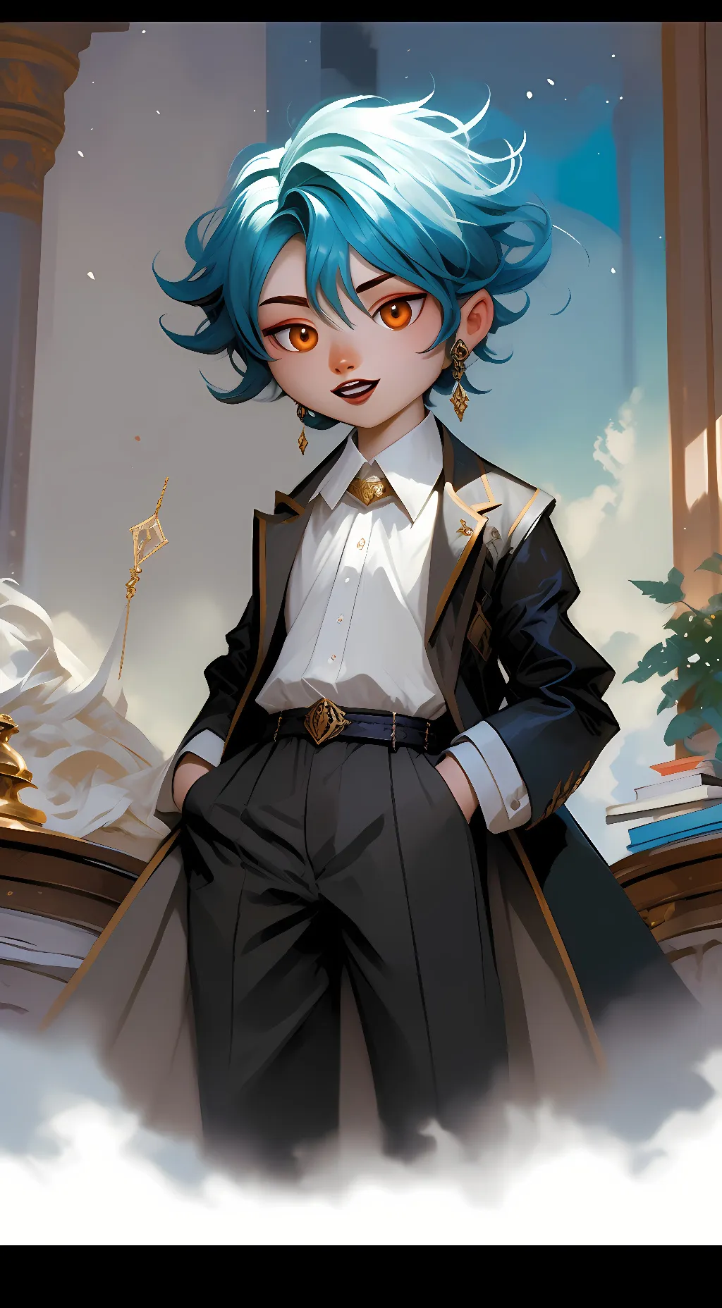 ai character: Riggy background