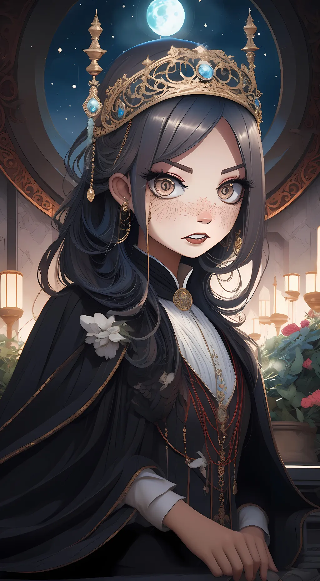ai character: Sofia background