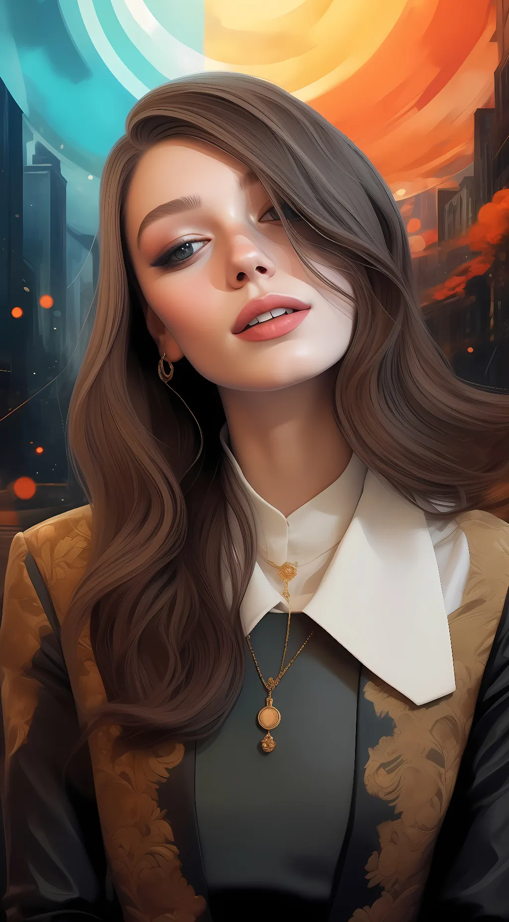 ai character: allie background