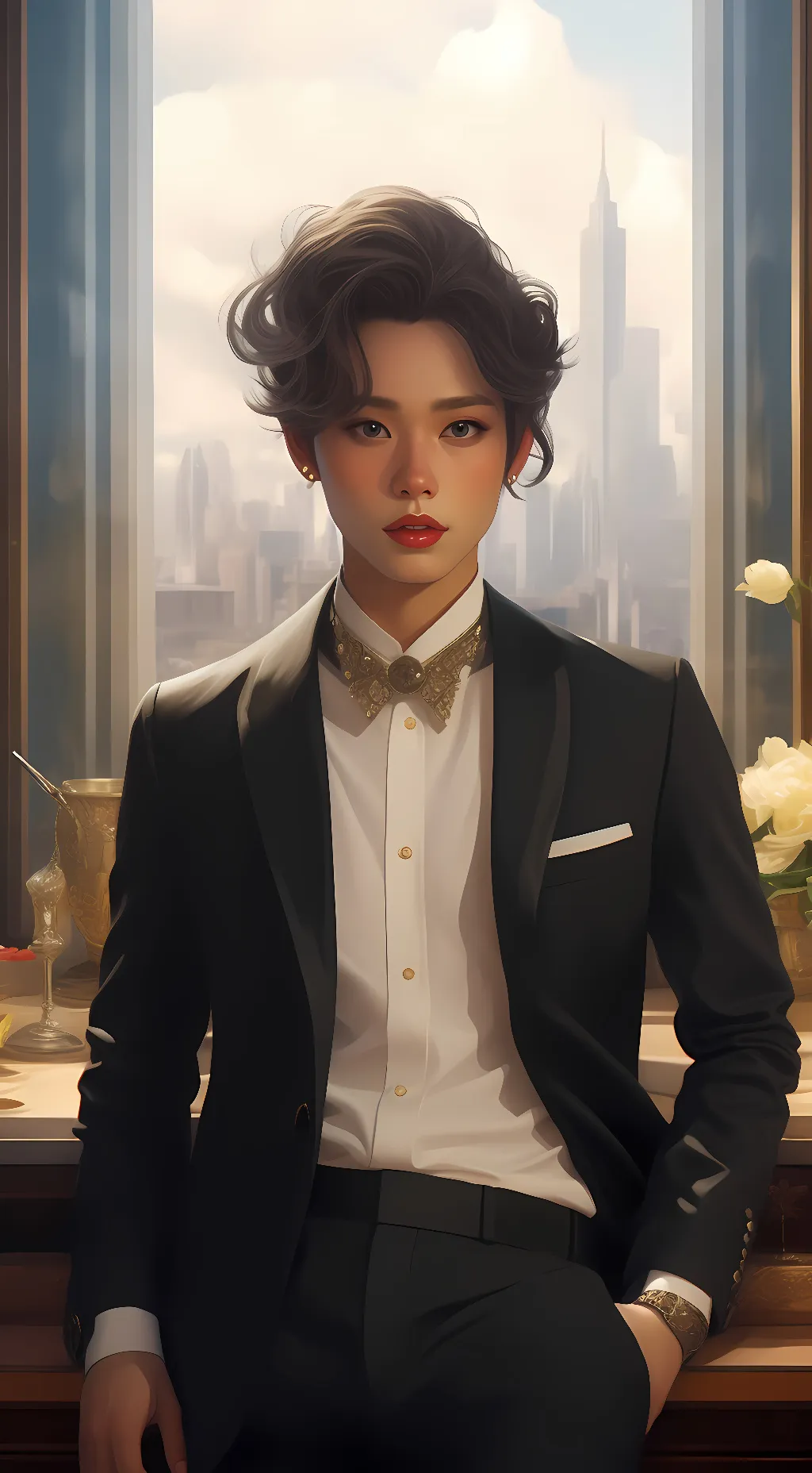 ai character: Liam background