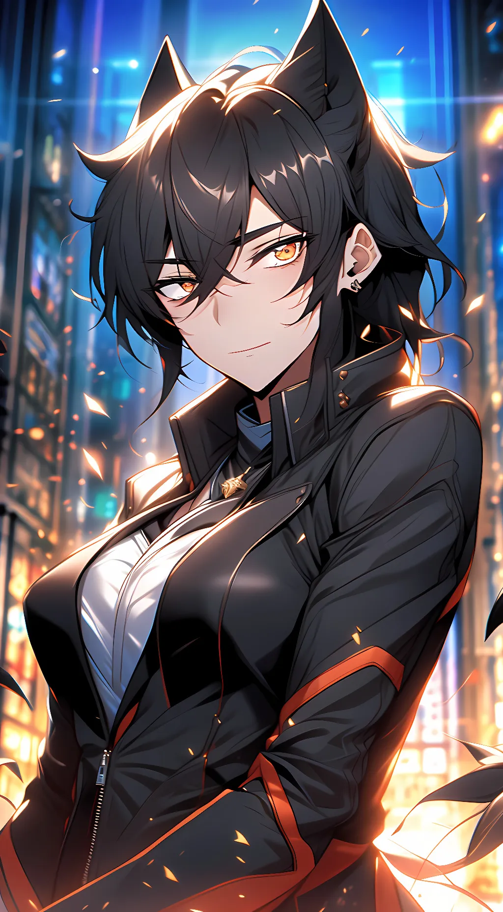 ai character: Tina background