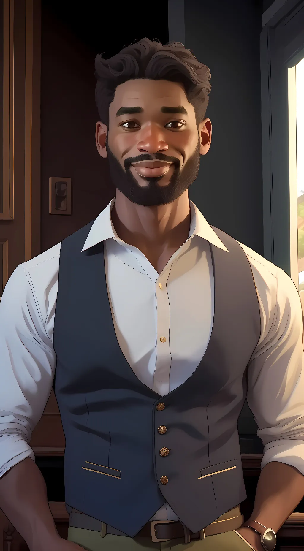 ai character: TaRon background