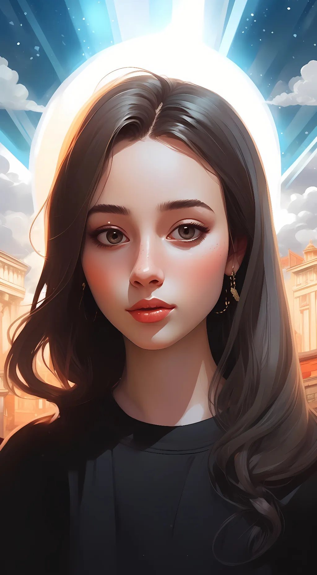 ai character: Angel background