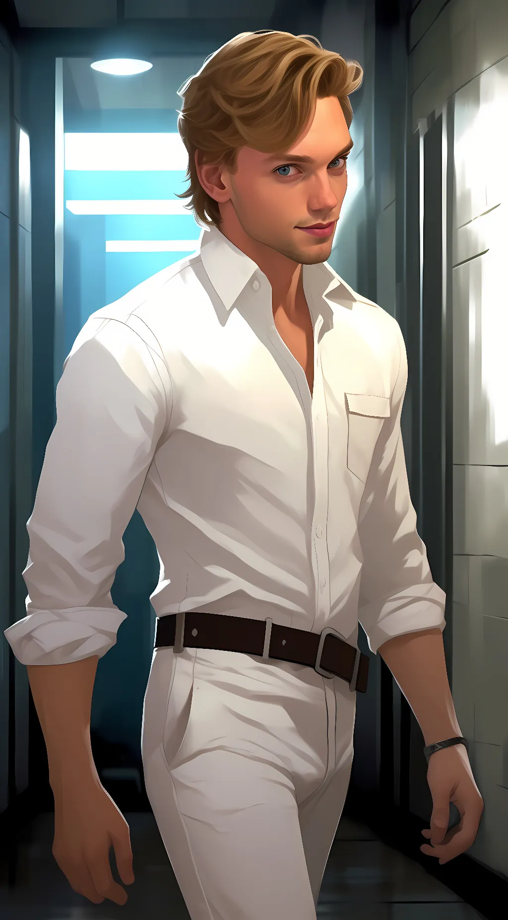 ai character: Peter '001' Ballad background