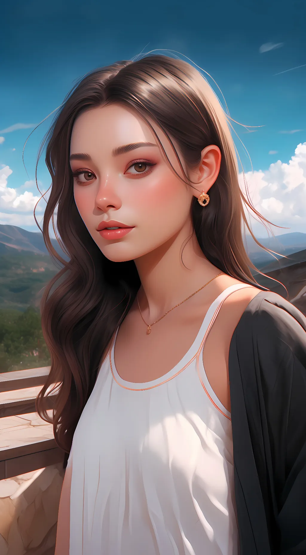 ai character: Lillyanne Robert background