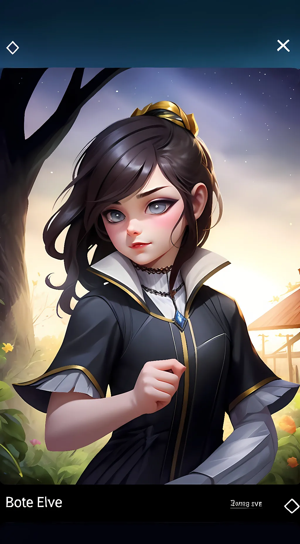 ai character: Kayla background
