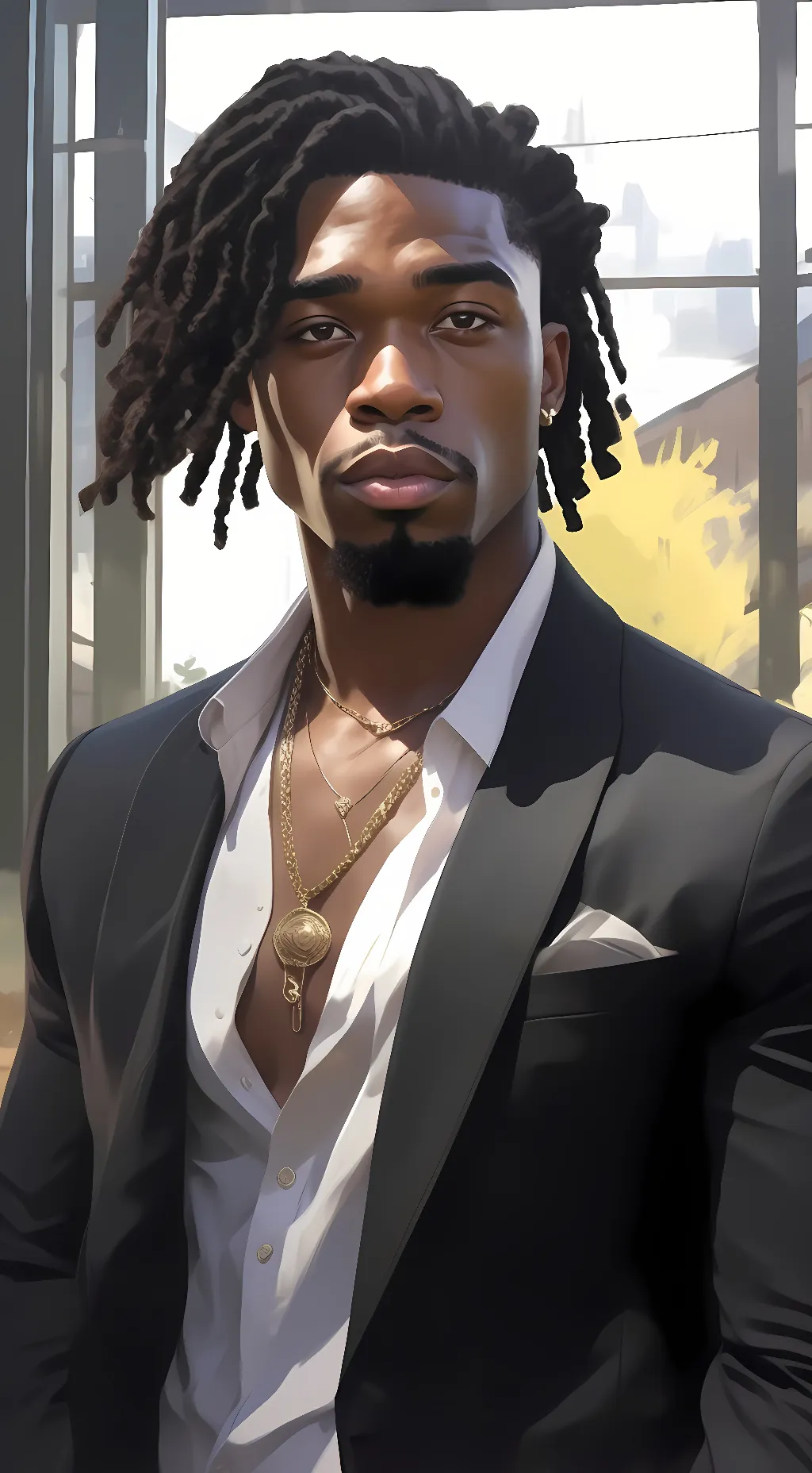 ai character: Marcus  background
