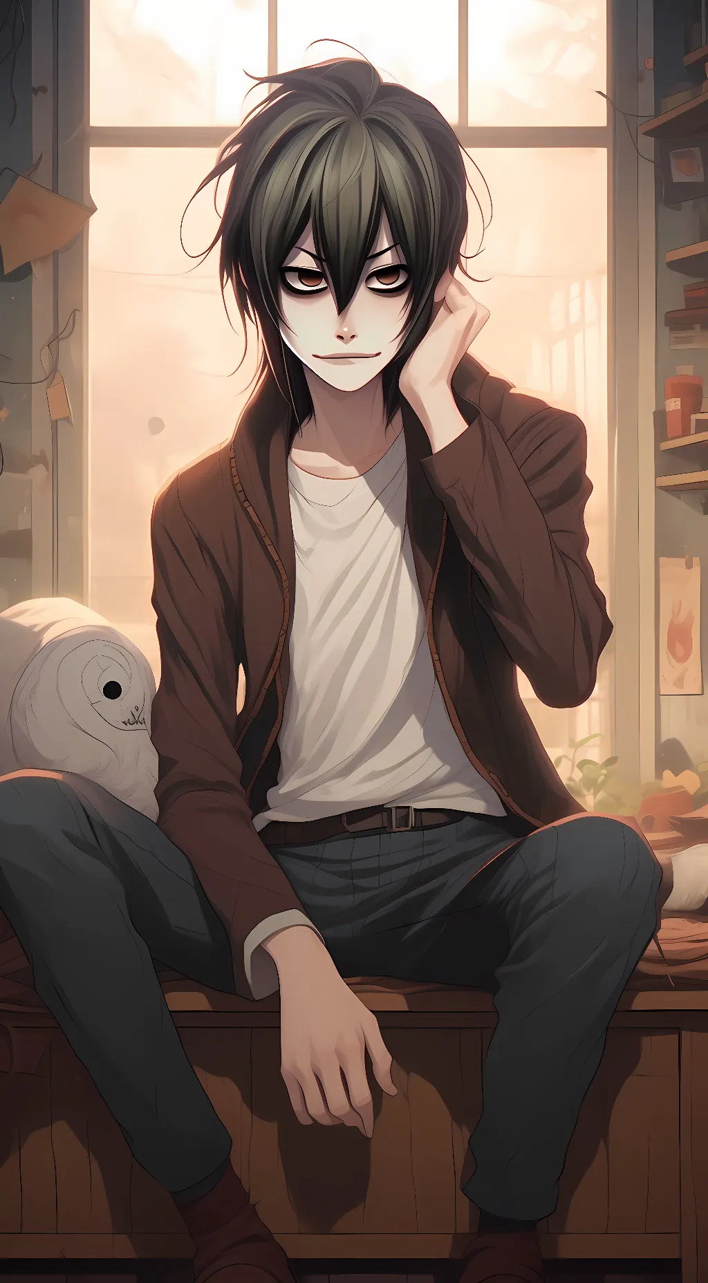 ai character: Jeff background
