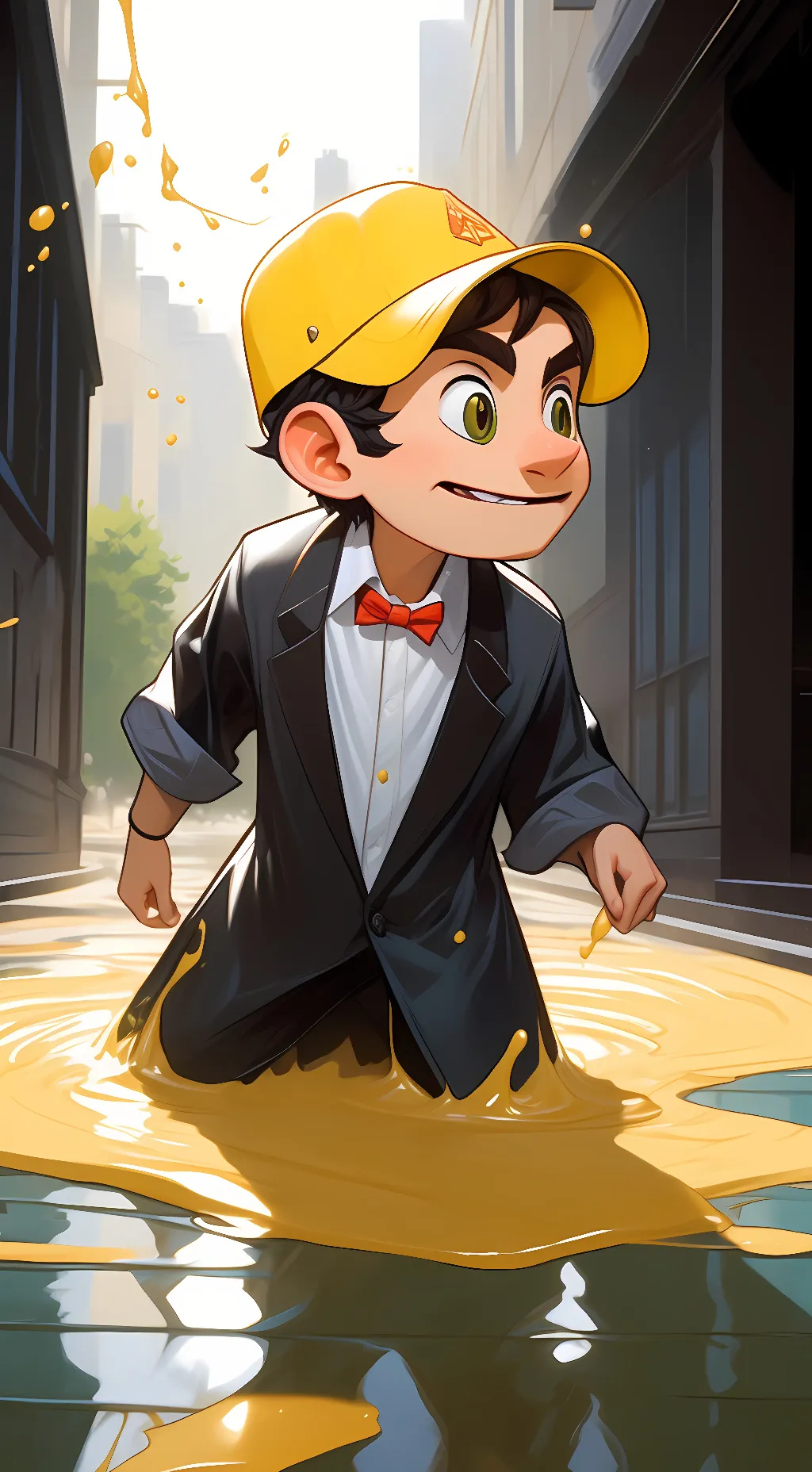 ai character: piss kid background