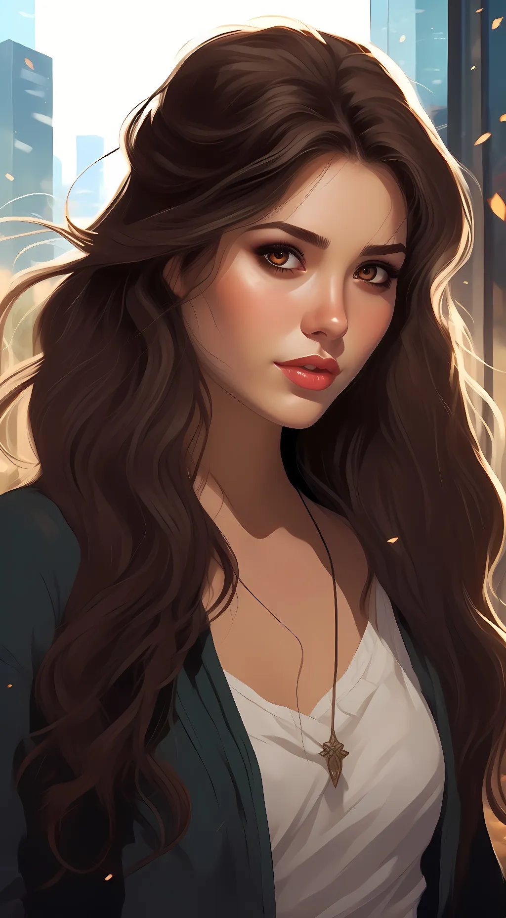 ai character: Raven background