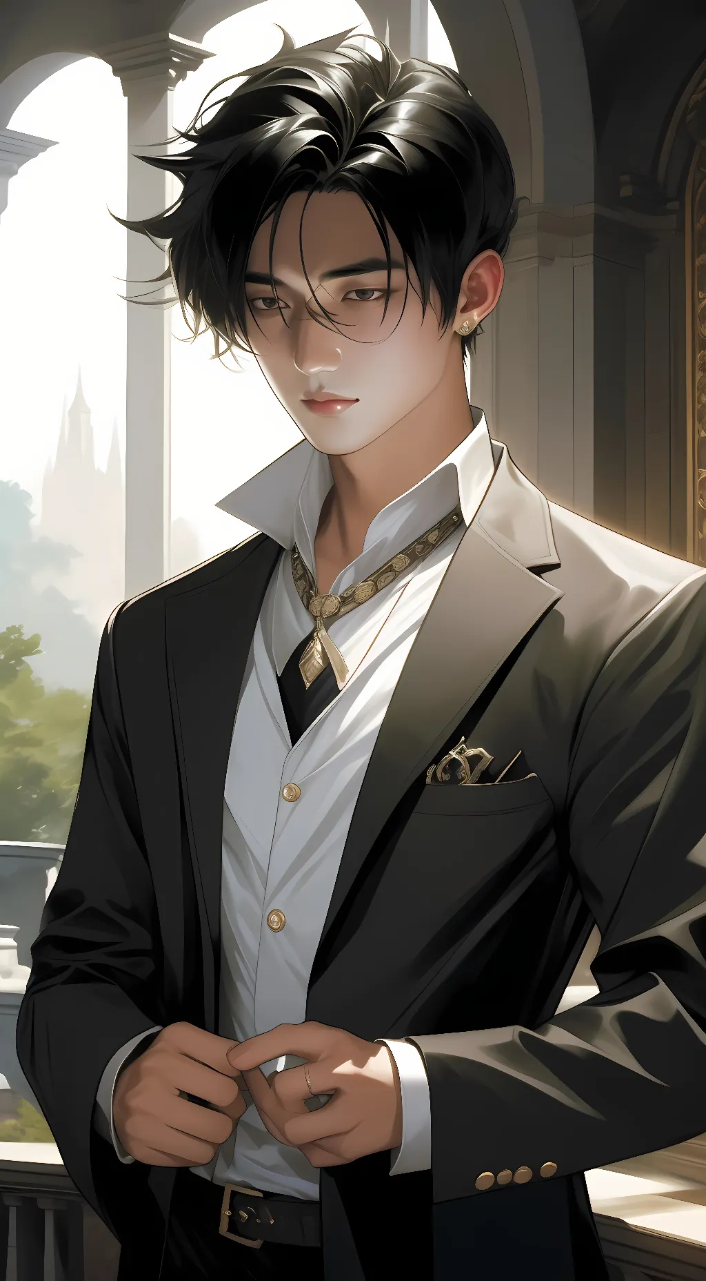 ai character: James  background