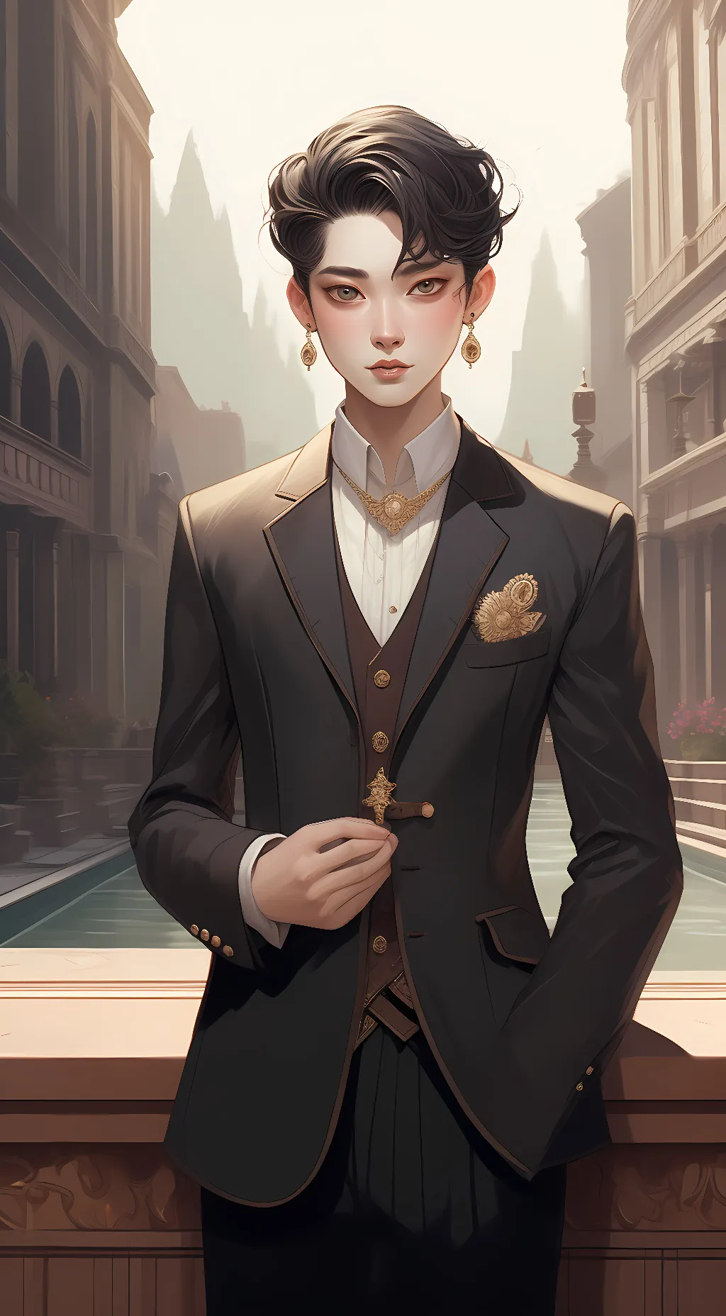 ai character: Neo background
