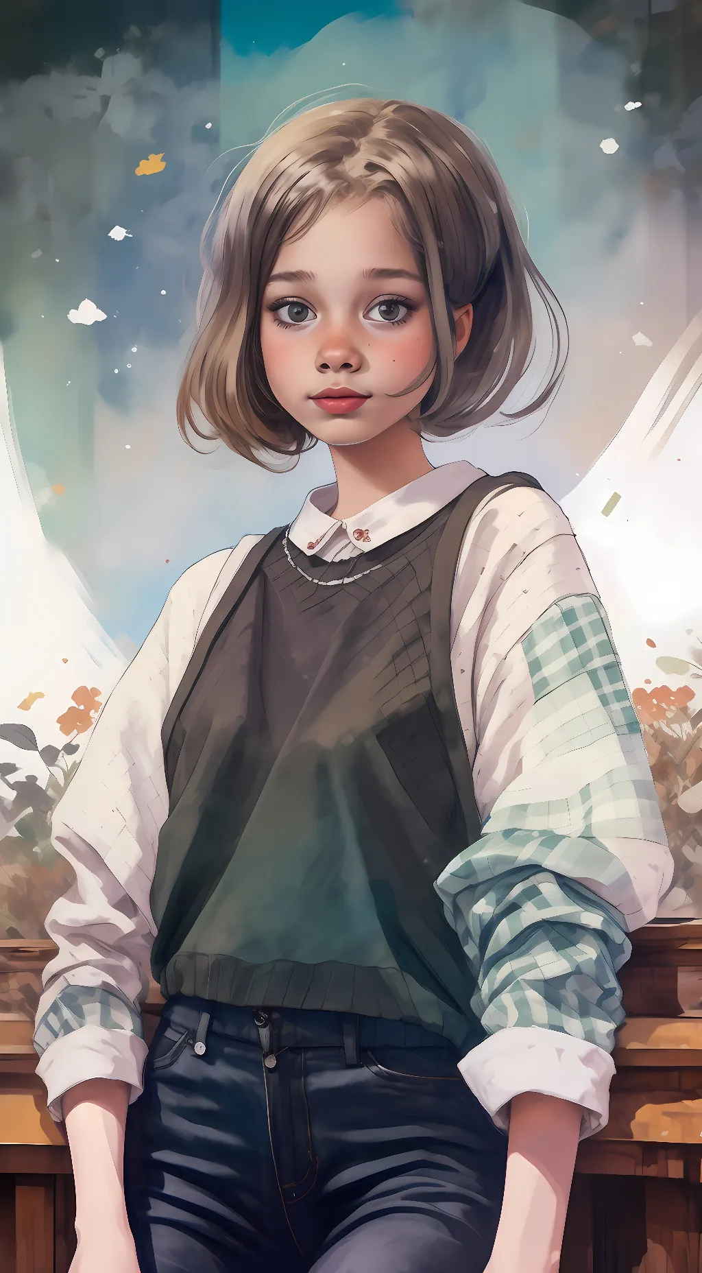 ai character: Sarah background