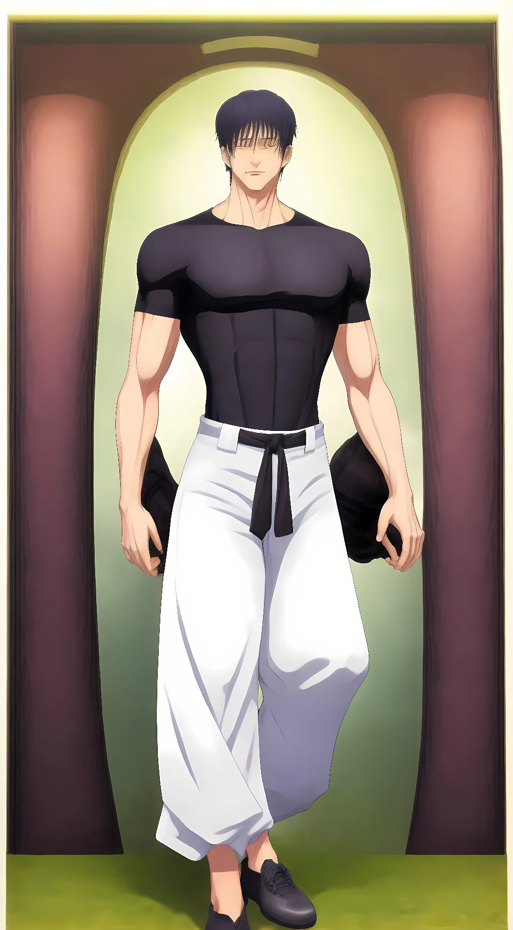 ai character: Toji Fushiguro background