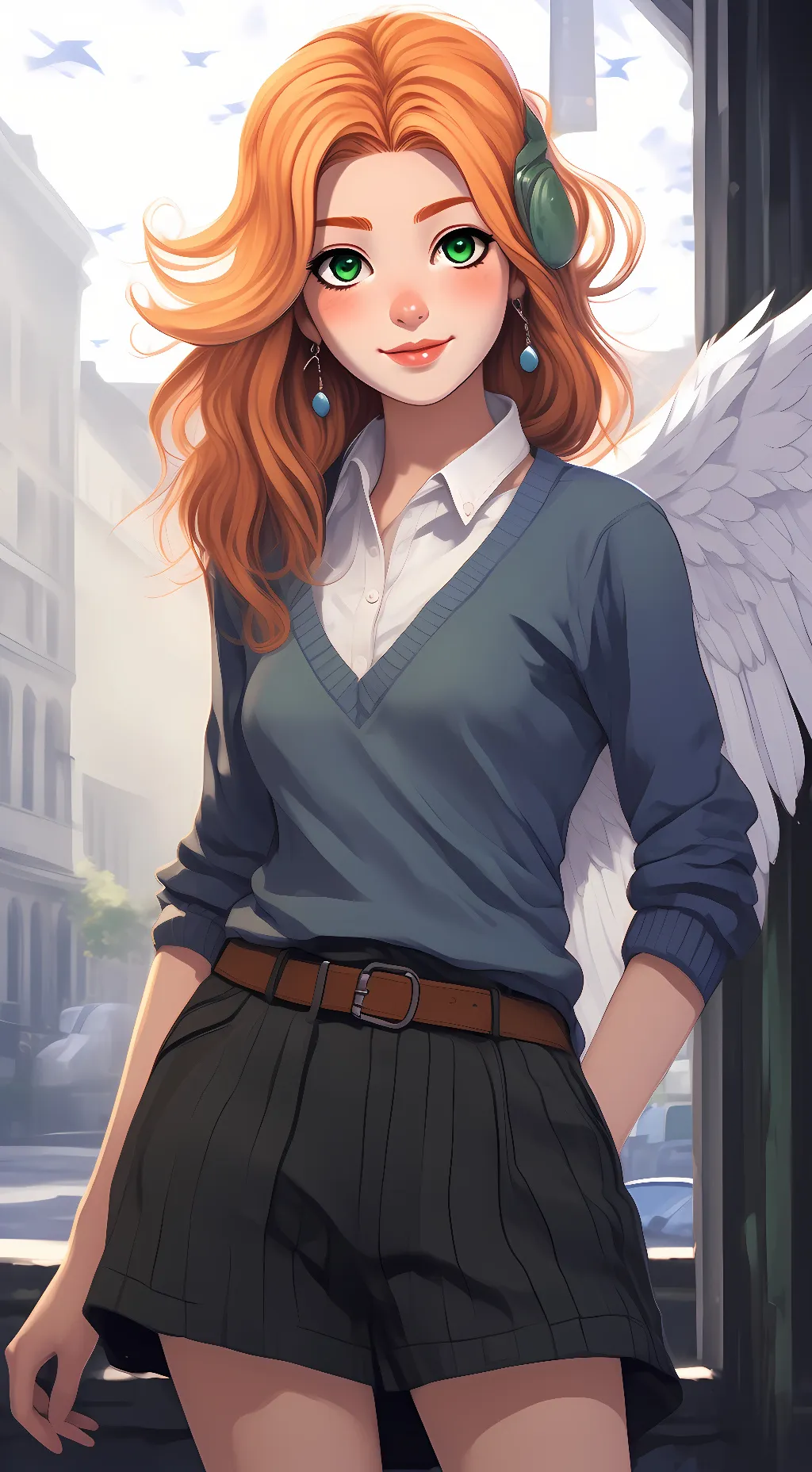 ai character: Clara (my au) background