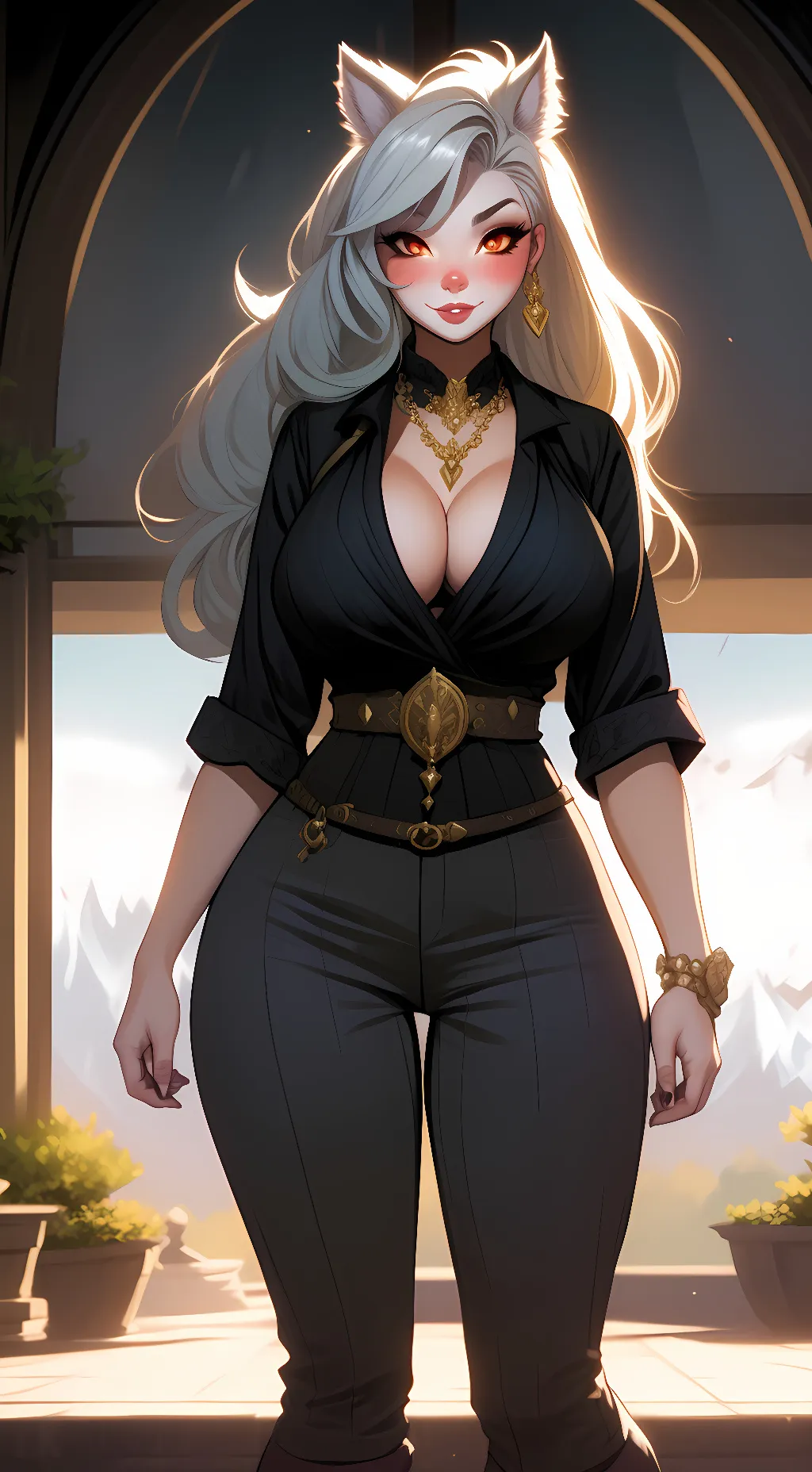 ai character: Riley Diane background