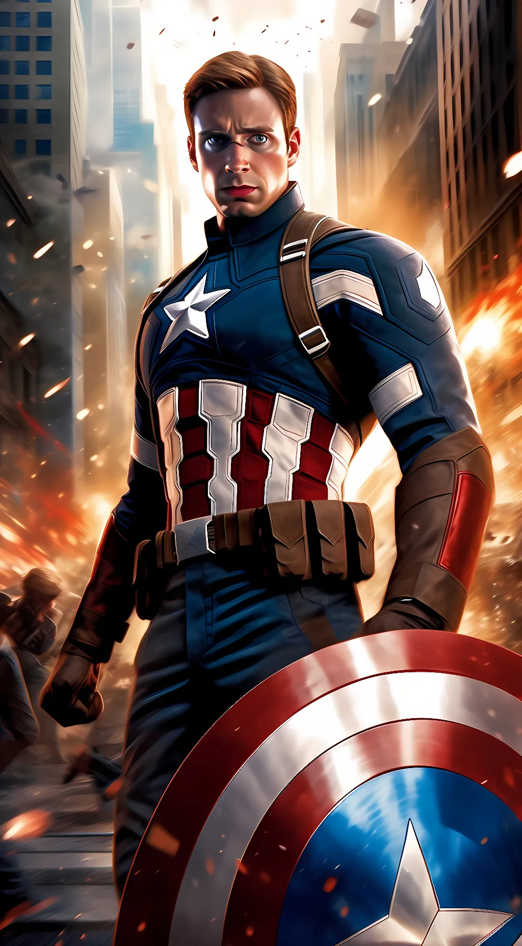 ai character: Steve Rogers background