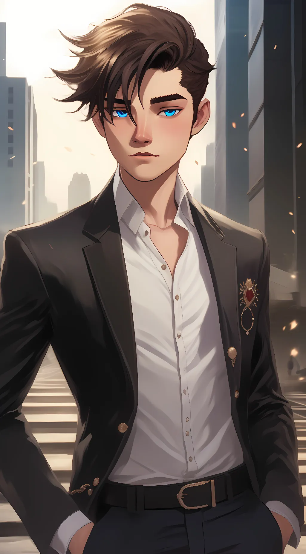 ai character: Ansley background