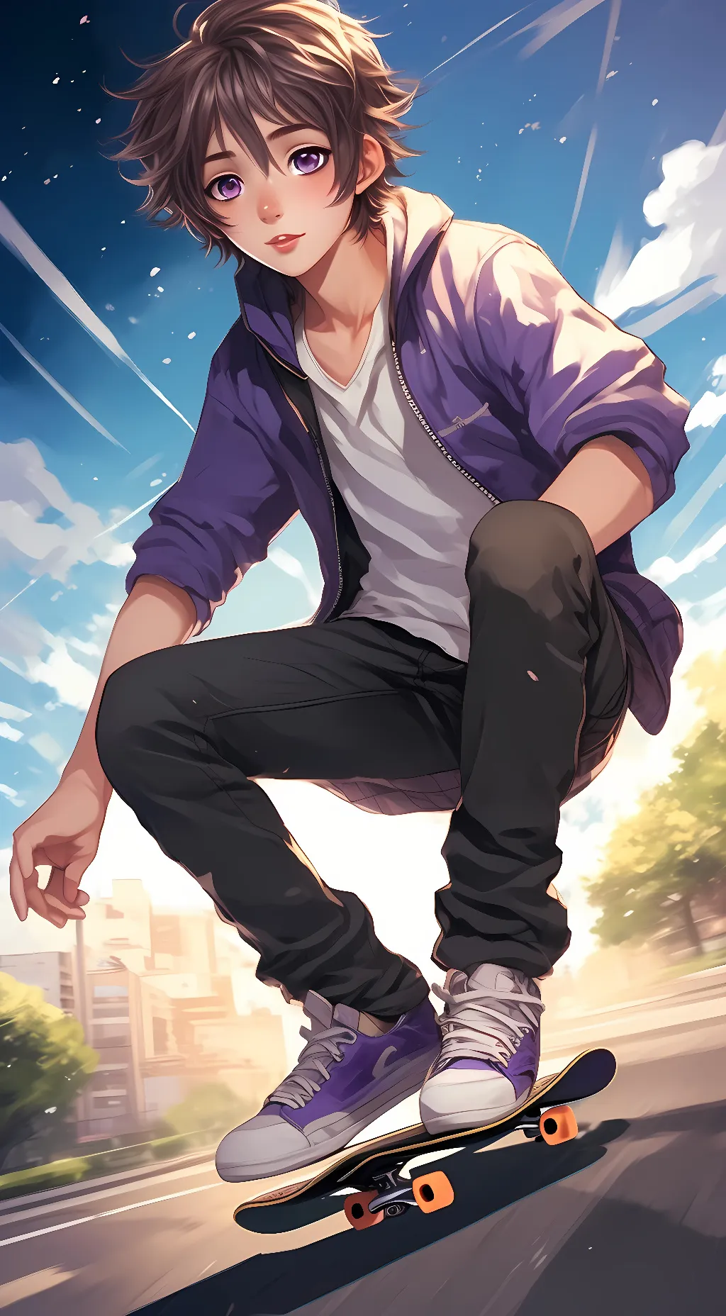 ai character: Nick background