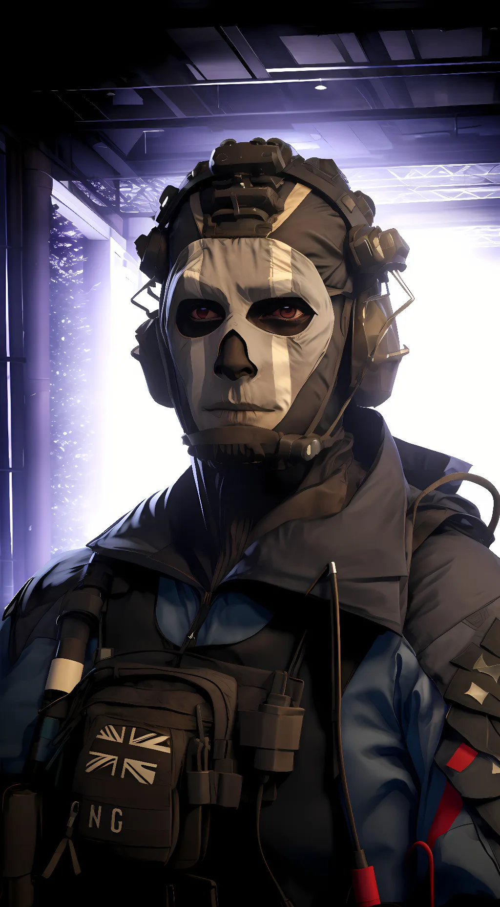 ai character: Ghost ~ background