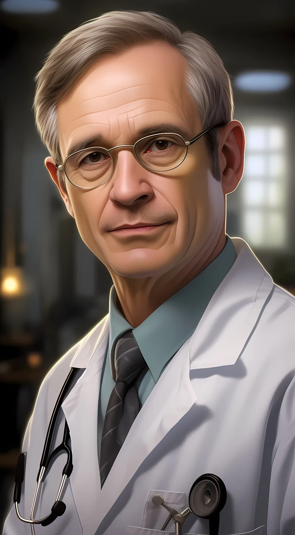 ai character: Dr. Mallard(Ducky) background