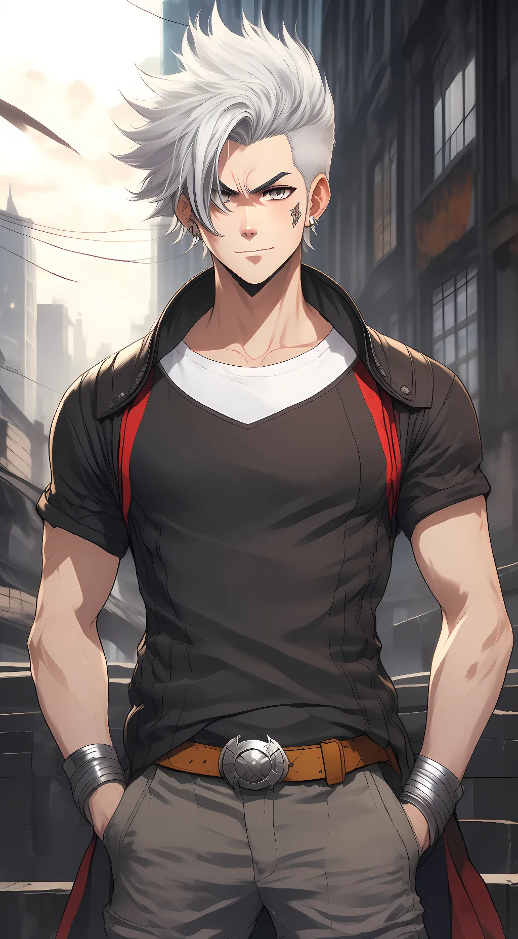 ai character: Shinya Kamihara background