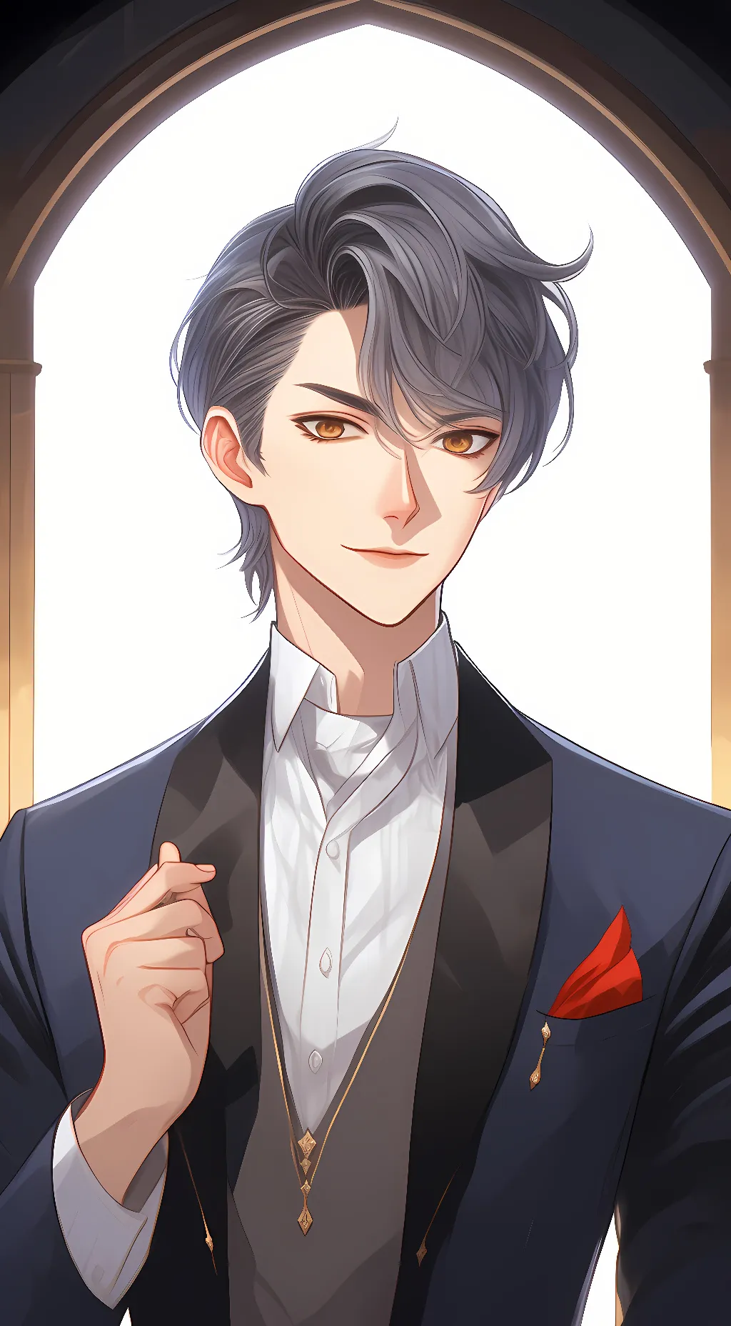 ai character: Clavis Lelouch background