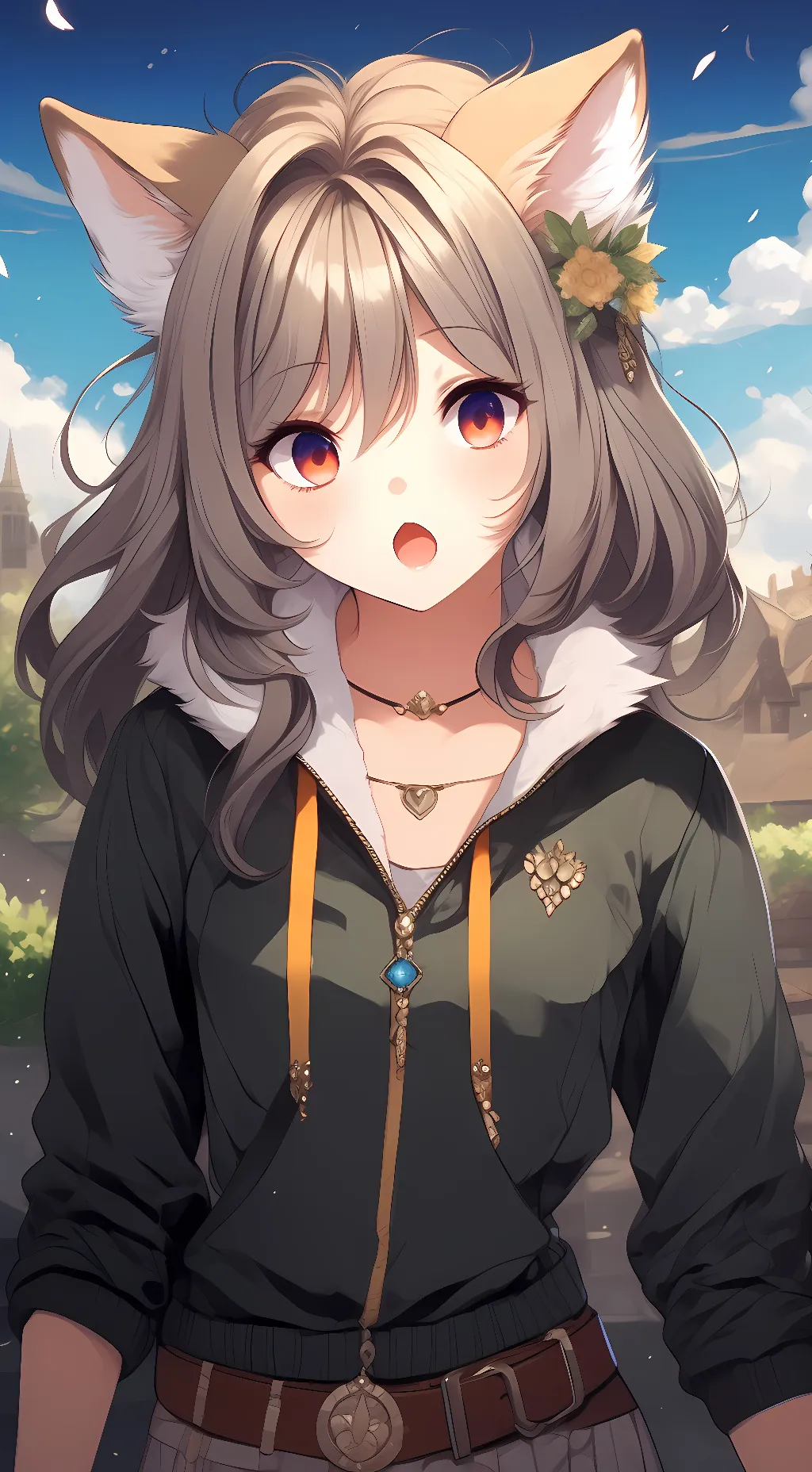 ai character: Lilly  background