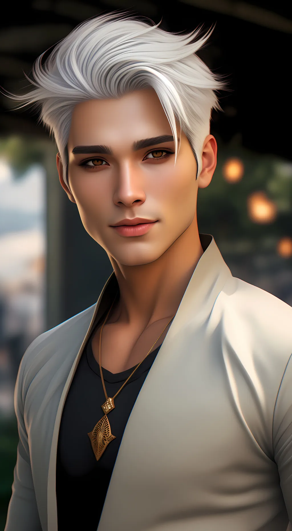 ai character: Wang background