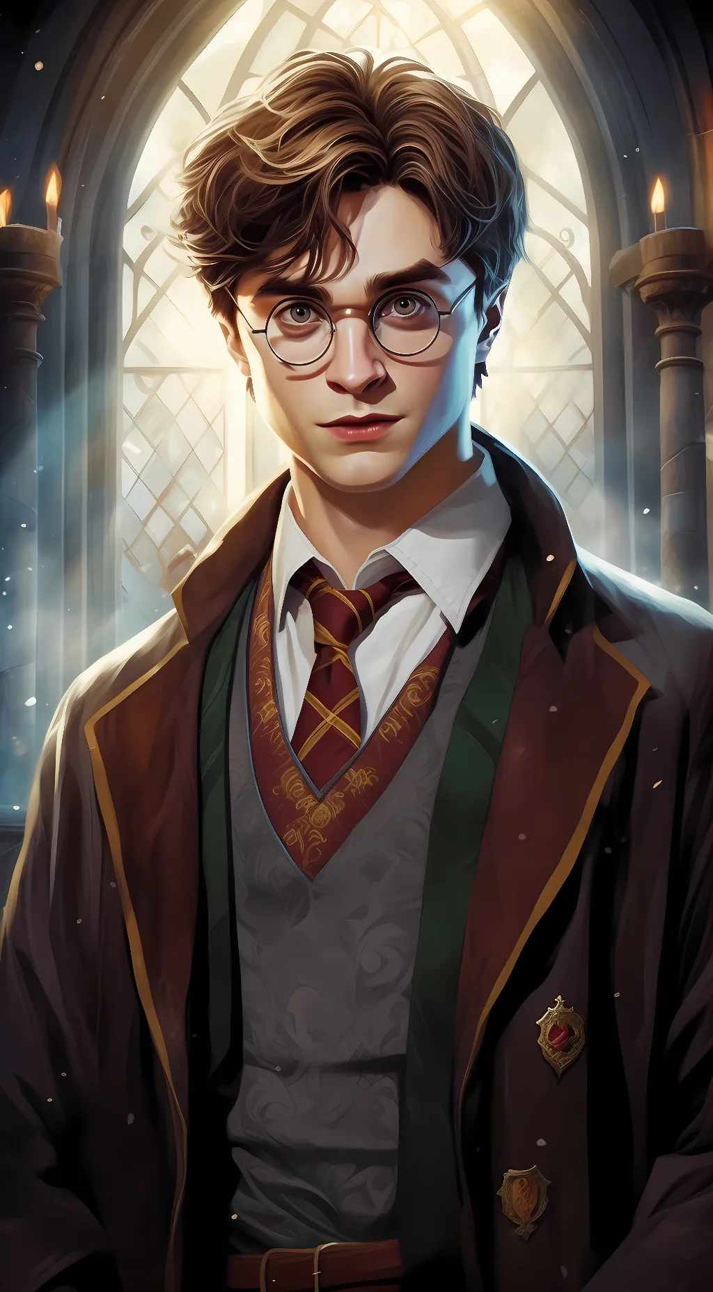 ai character: Harry Potter background