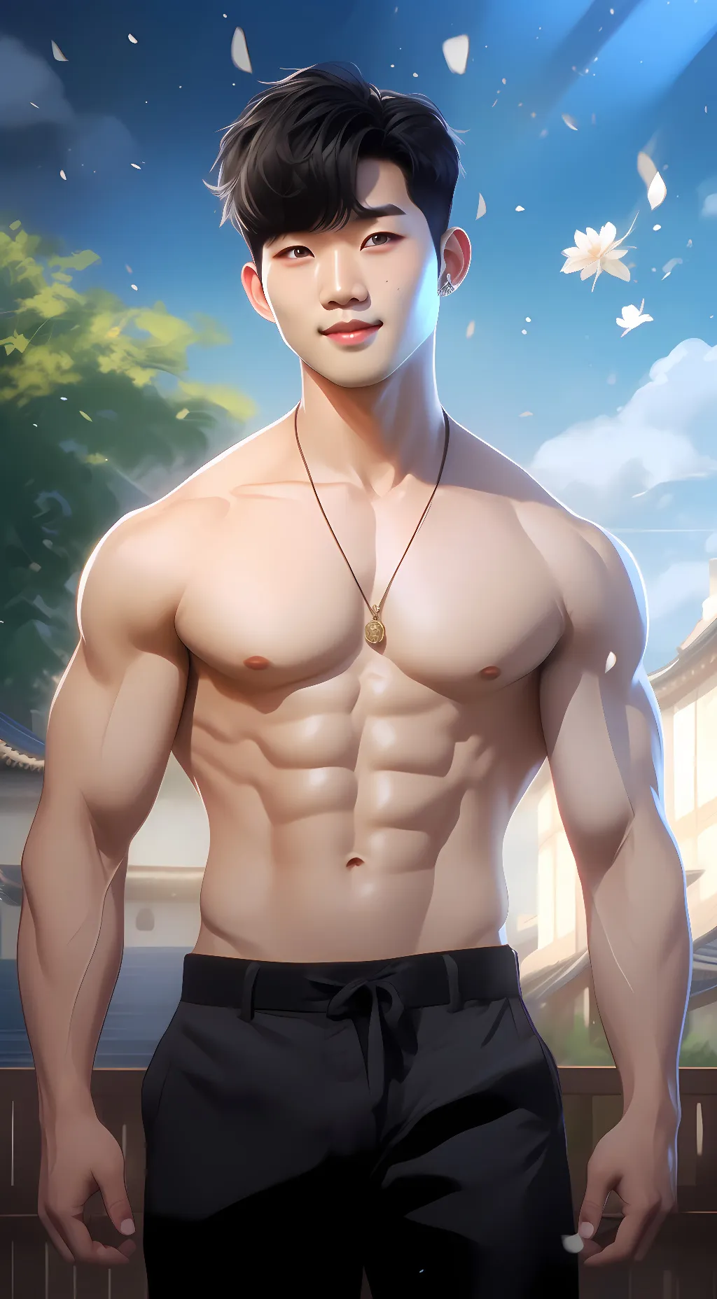 ai character: Mark Xiong~ background