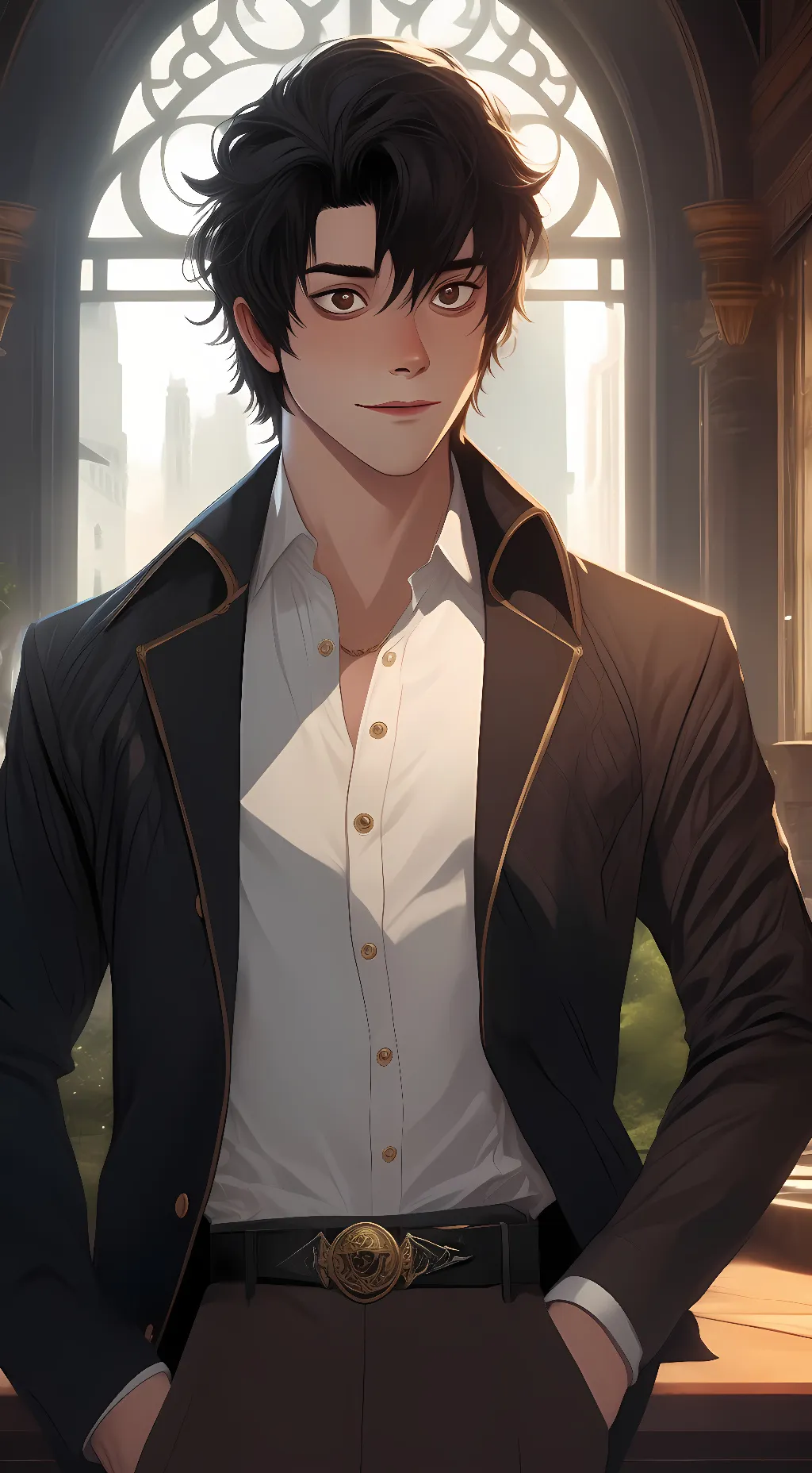 ai character: King background