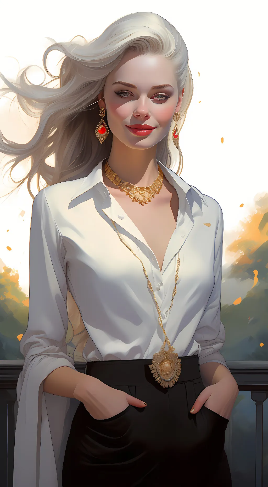 ai character: sam background