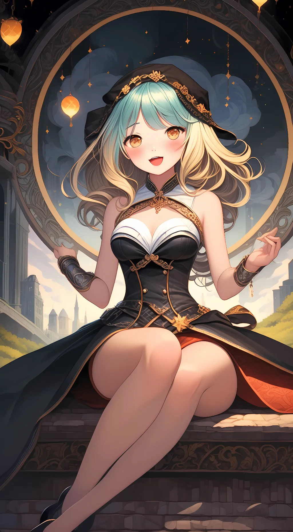 ai character: Ashley background
